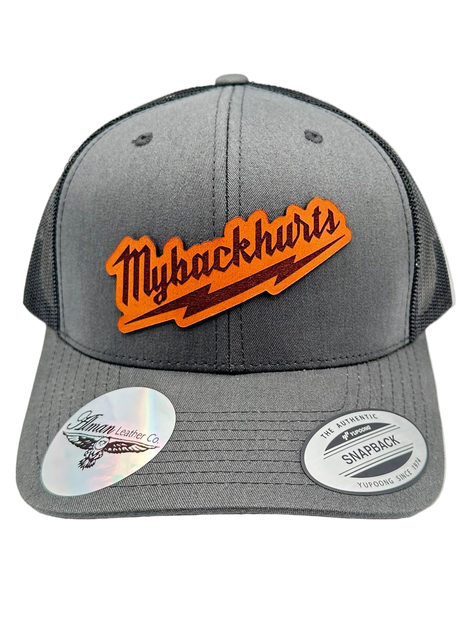 "My Back Hurts" Premium Trucker Hat