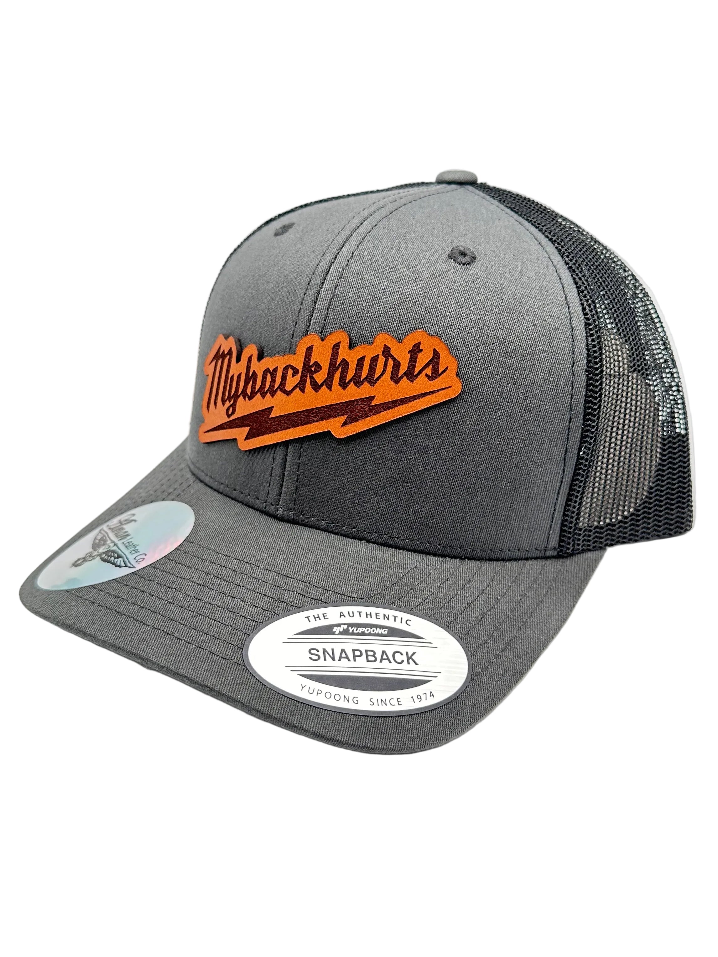 "My Back Hurts" Premium Trucker Hat