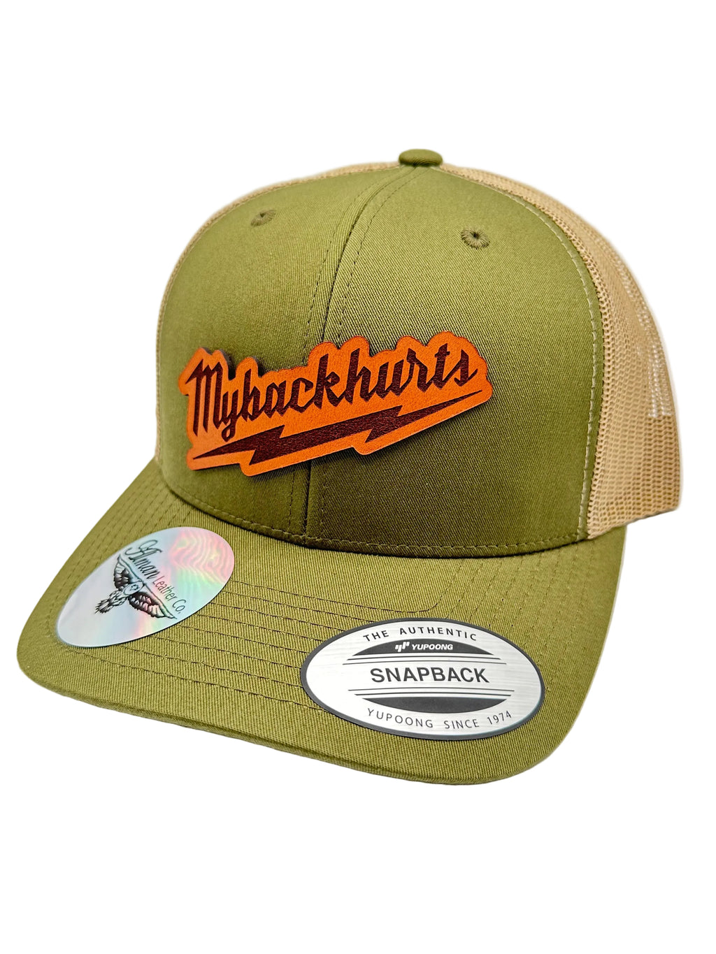 "My Back Hurts" Premium Trucker Hat