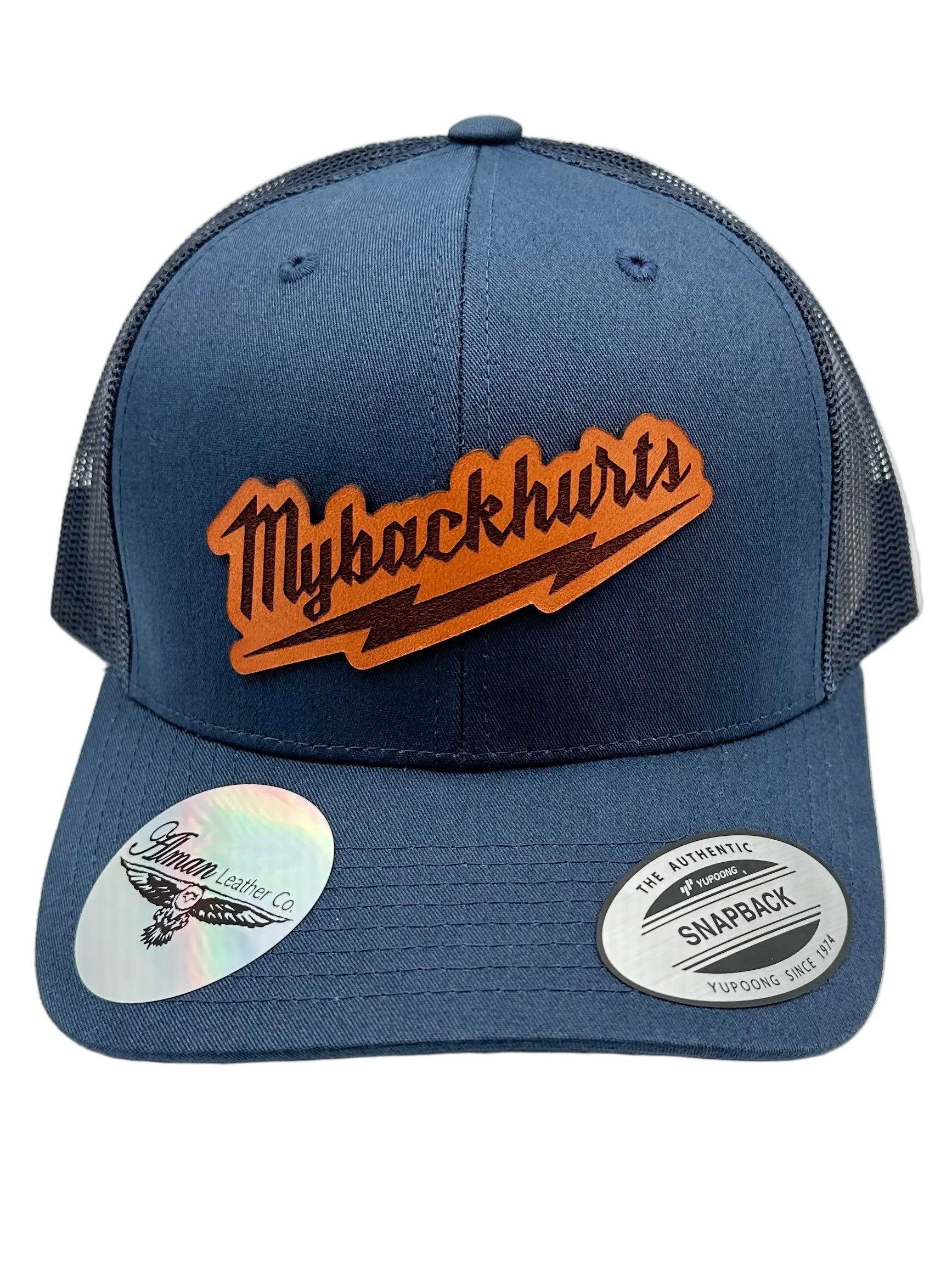 "My Back Hurts" Premium Trucker Hat