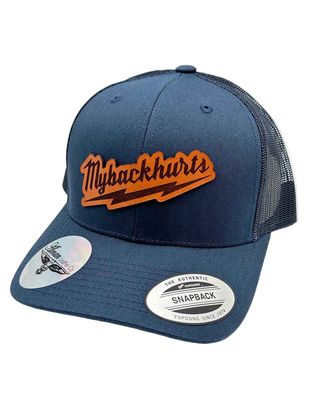 "My Back Hurts" Premium Trucker Hat