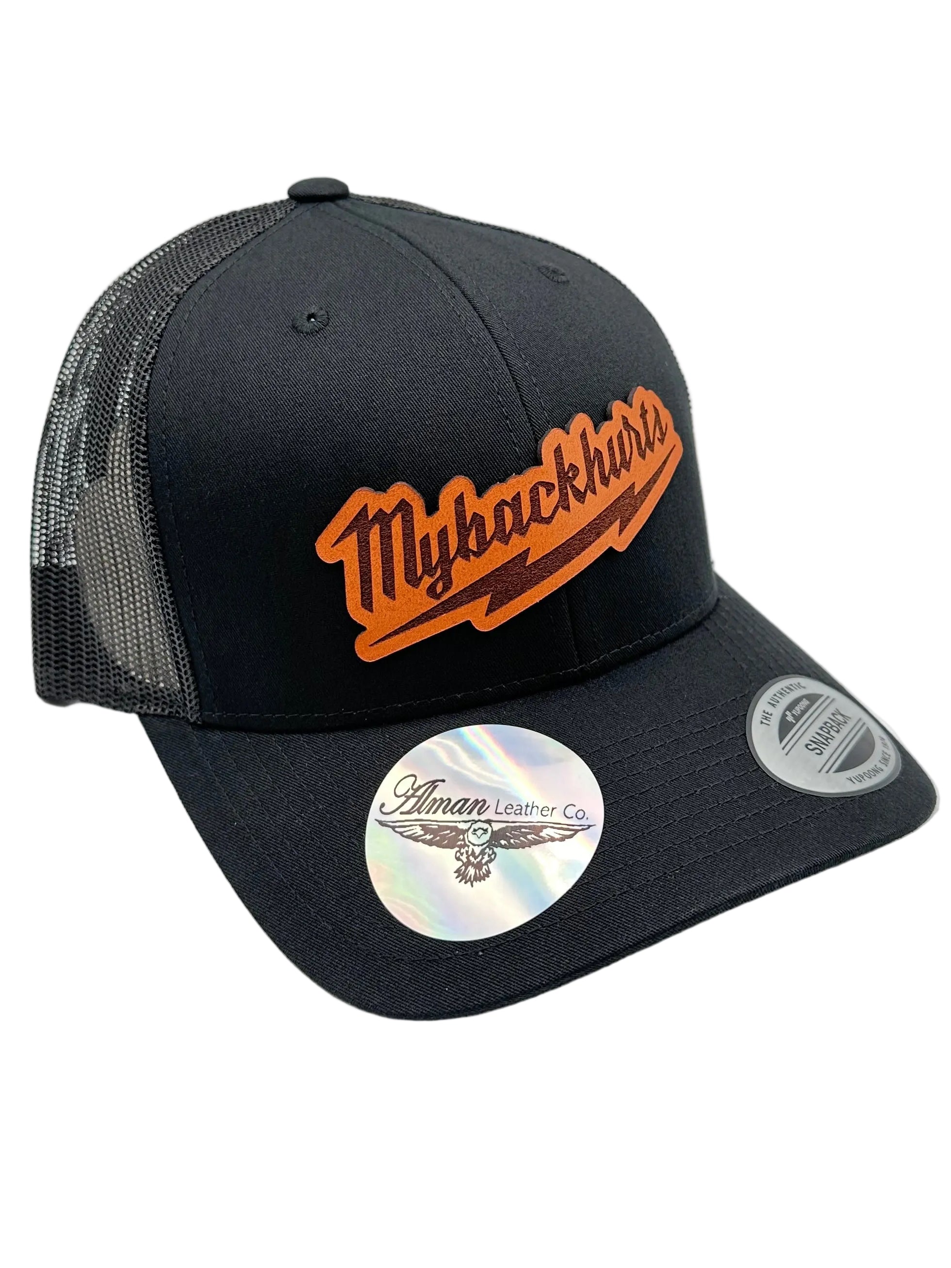 "My Back Hurts" Premium Trucker Hat