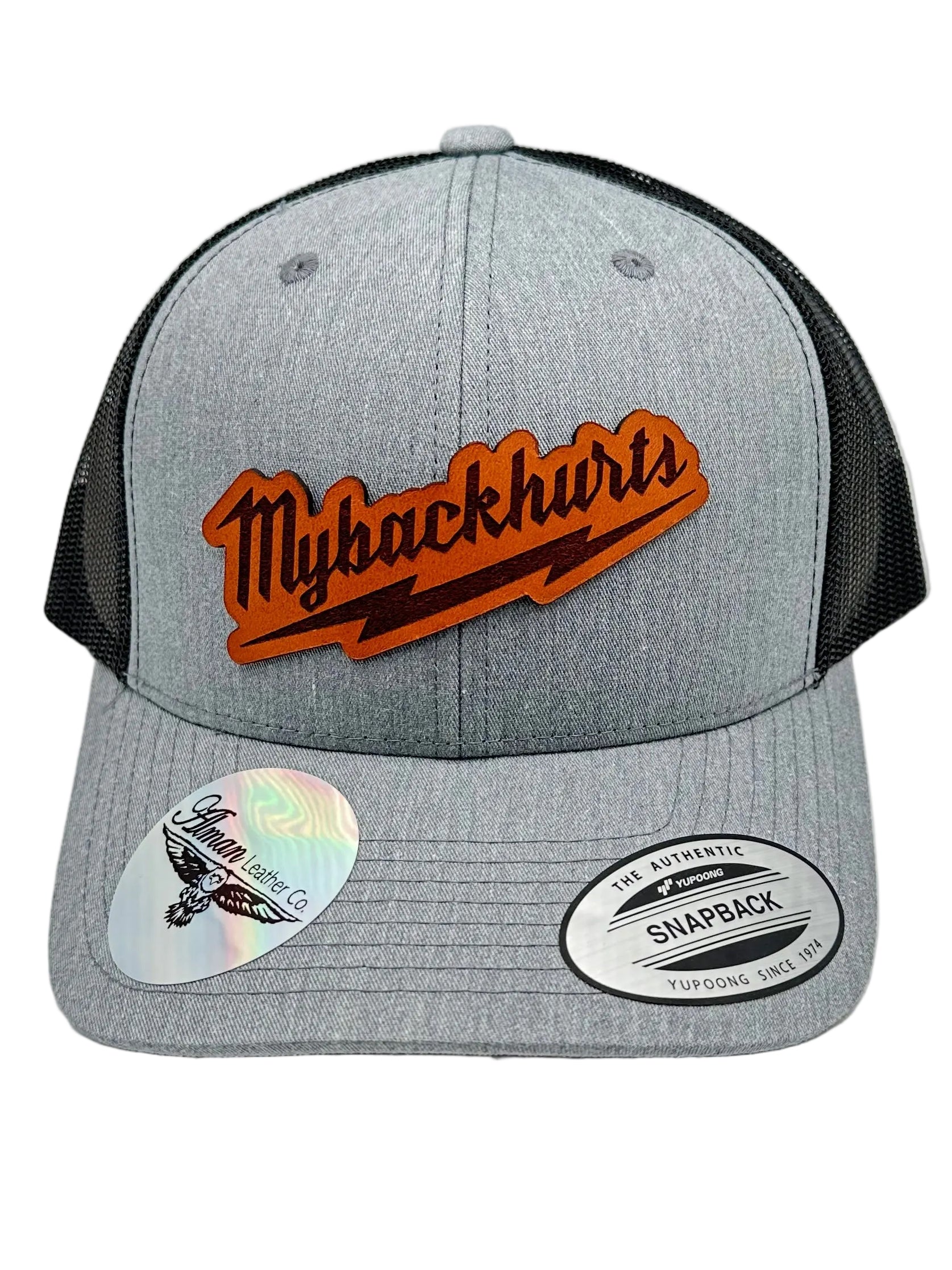 "My Back Hurts" Premium Trucker Hat