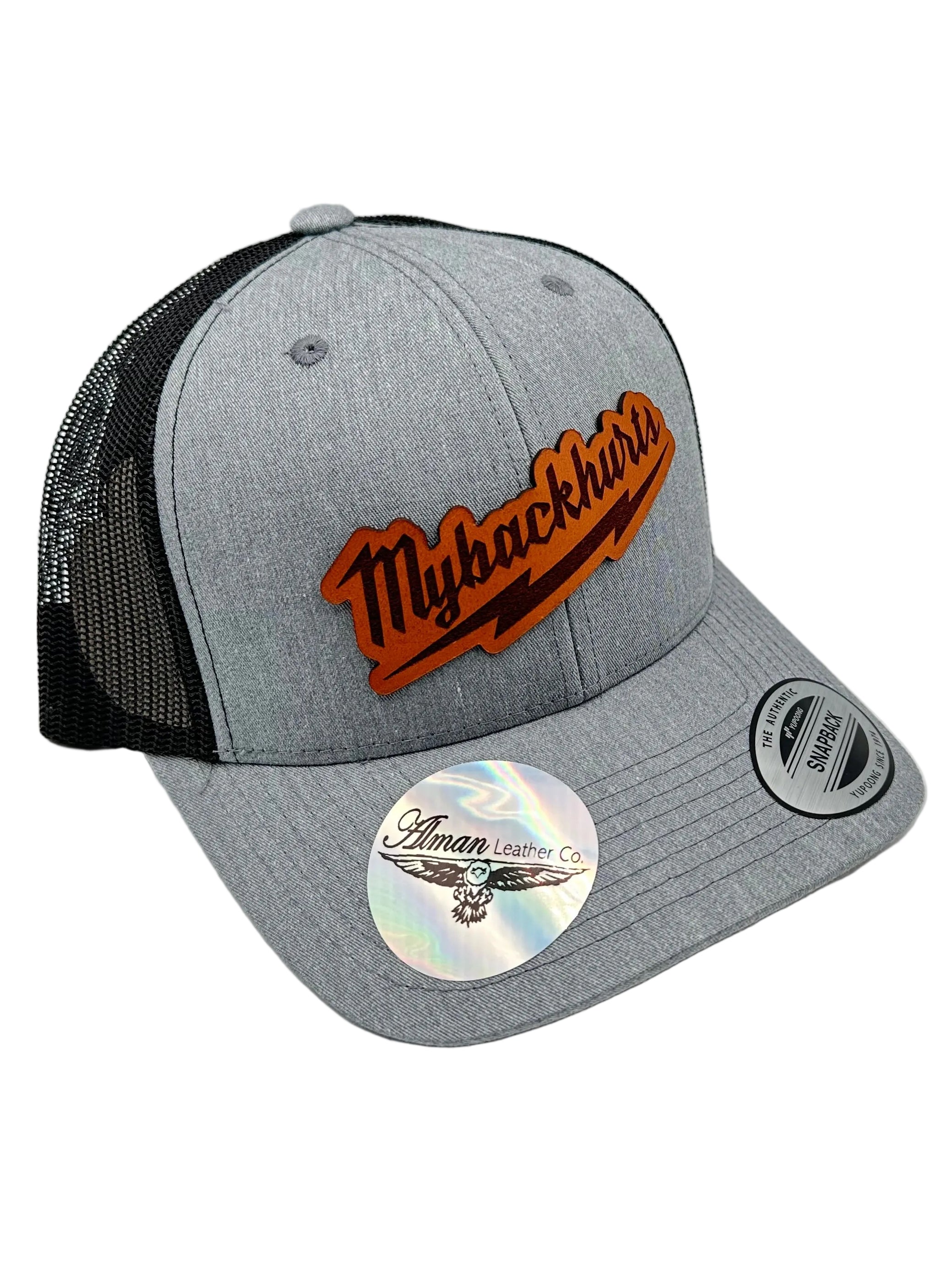"My Back Hurts" Premium Trucker Hat