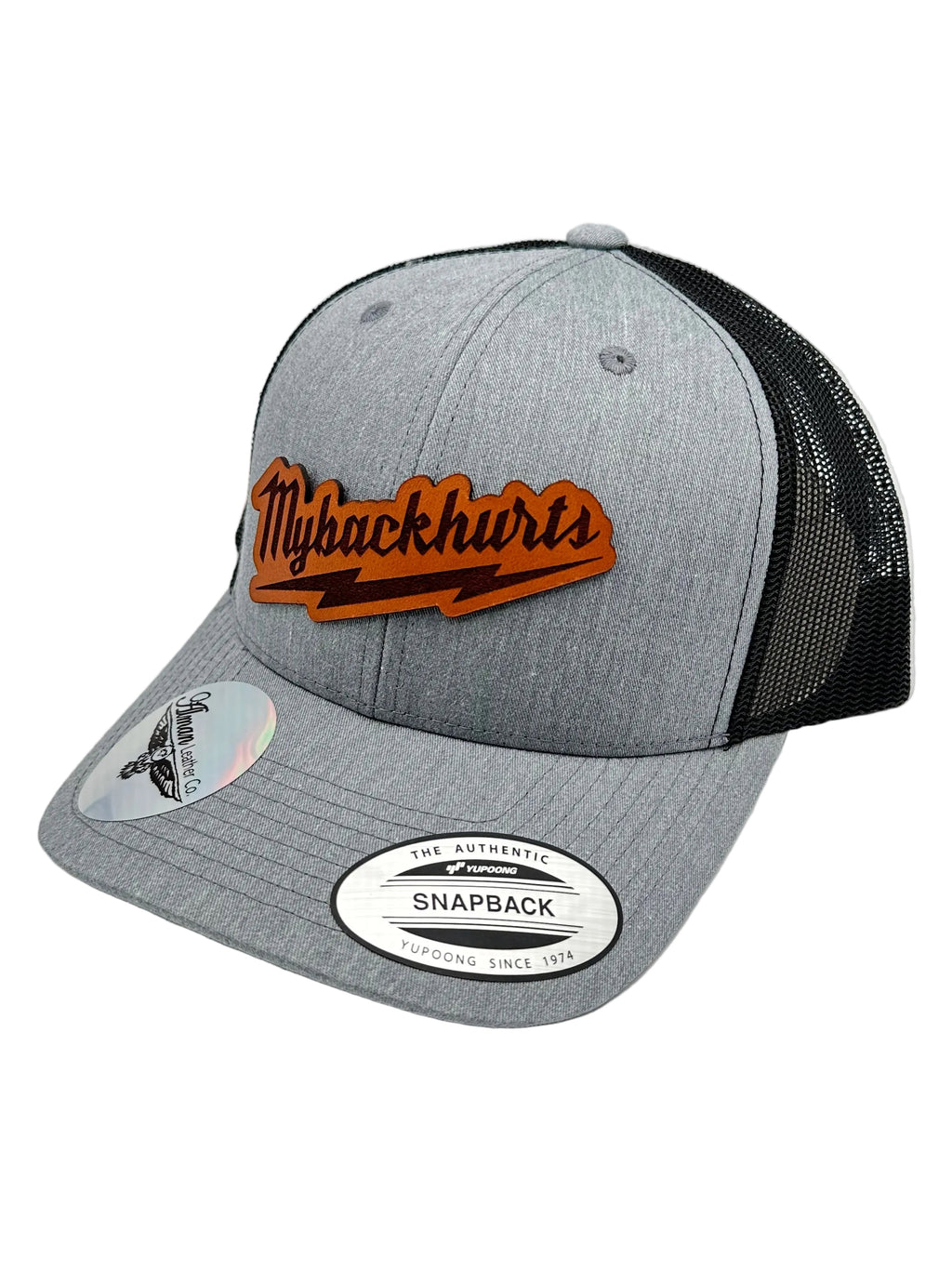 "My Back Hurts" Premium Trucker Hat