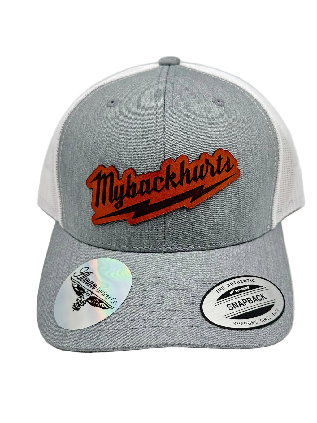 "My Back Hurts" Premium Trucker Hat