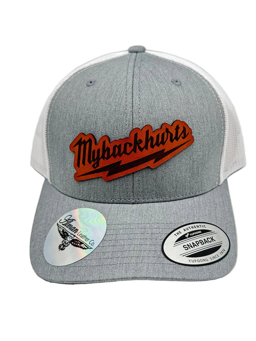 "My Back Hurts" Premium Trucker Hat