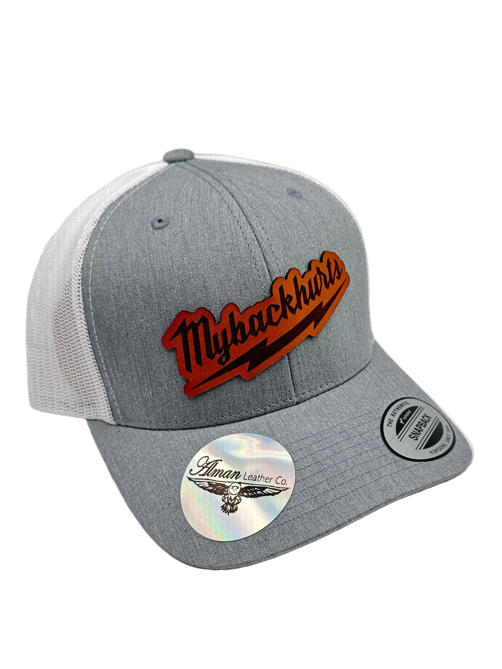 "My Back Hurts" Premium Trucker Hat