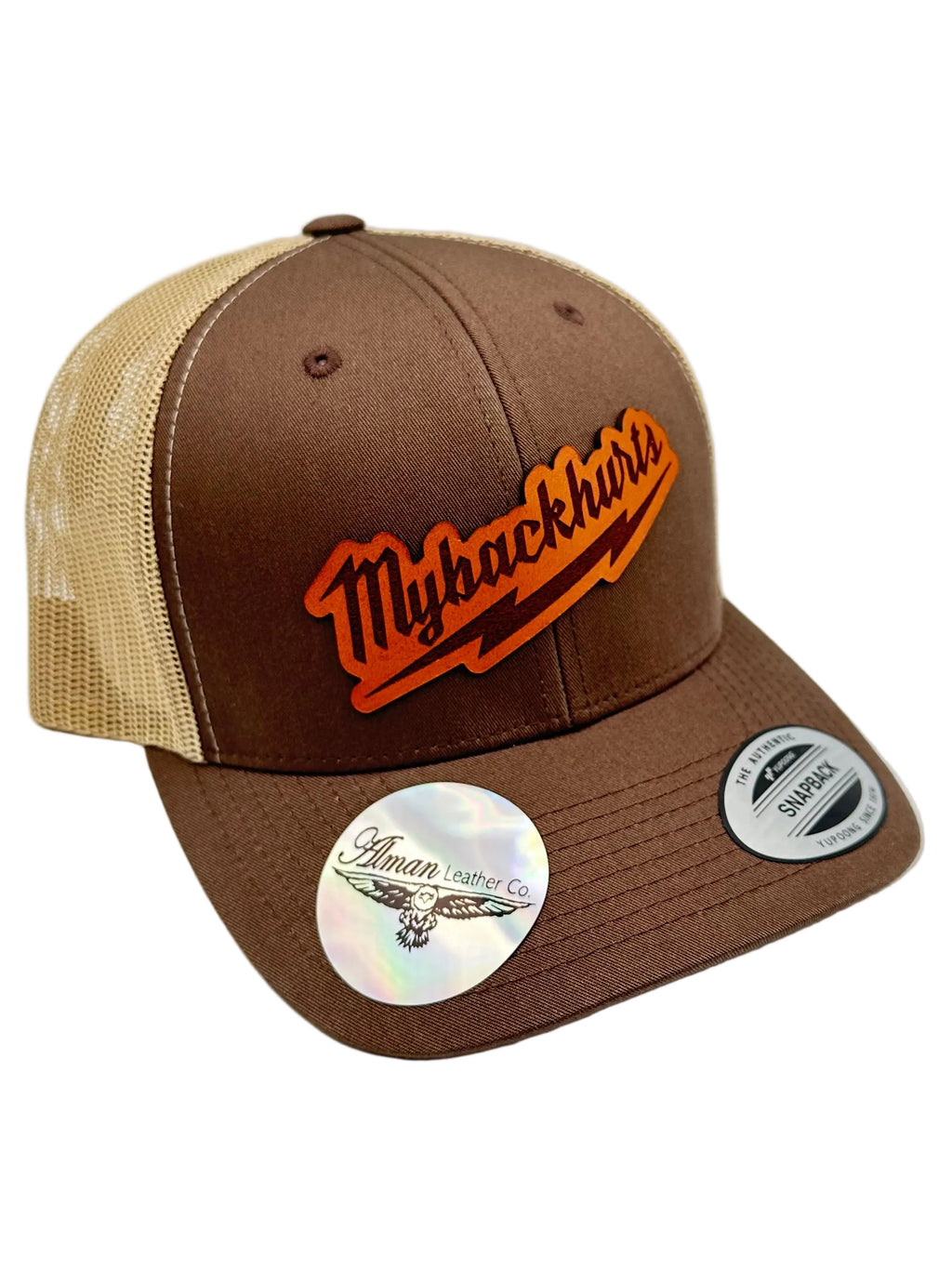 "My Back Hurts" Premium Trucker Hat
