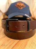 Classic Handcrafted Brown Leather Belt